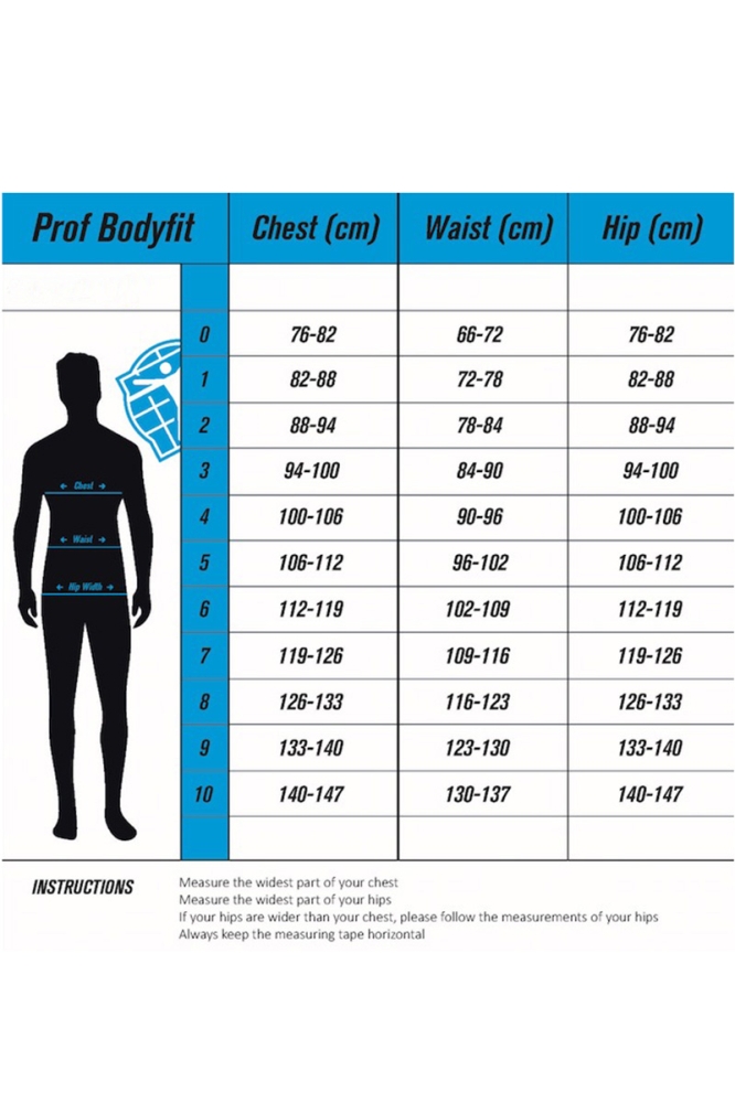 51368 TRUI LM BODYFIT BLAUW WIT